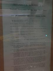 Contract agreement, Irish Free State, 30 April 1932