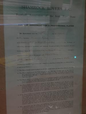 Contract agreement, Irish Free State, 30 April 1932