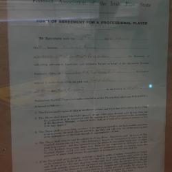 Contract agreement, Irish Free State, 30 April 1932