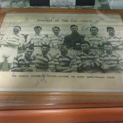 Team photograph, Shamrock Rovers 1954-55