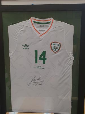 Jersey, Jack Byrne match worn, Republic of Ireland v Wales, 15 November 2020
