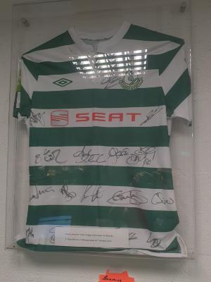 Jersey worn by Gary Twigg, Shamrock Rovers v Sligo Rovers, 26 October