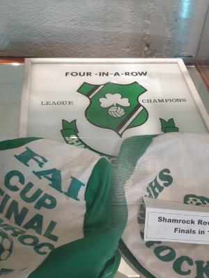 Photograph, Shamrock Rovers four in a row champions