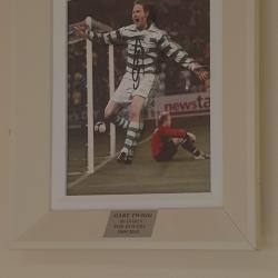 Photograph, Gary Twigg's 50th goal for Shamrock Rovers, 2009/10