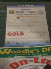 Poster, Odra Wodzisław v Shamrock Rovers, 2003