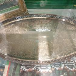 Silver dish, Linfield v Shamrock Rovers, presented in friendship, 1991