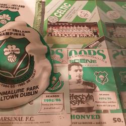 Various match programmes