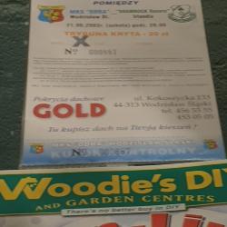 Poster, Odra Wodzisław v Shamrock Rovers, 2003