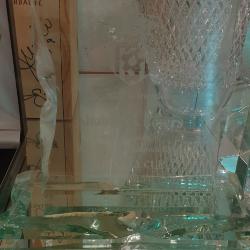 Glass trophy presented in friendship, Shamrock Rovers v Derry City, Setanta Cup