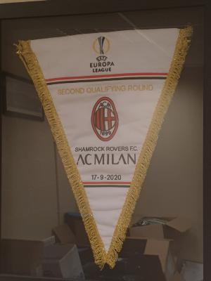 Pennant, Shamrock Rovers v AC Milan, Europa League second qualifying round, 17 September 2020