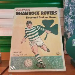 Programme, Linfield v Shamrock Rovers, European Cup first round, 19 September 1984