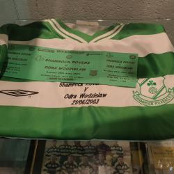 Match ticket, Shamrock Rovers v Odra Wodzisław, Intertoto Cup, 2003