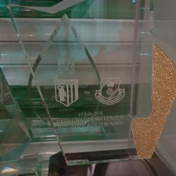 Glass trophy, Flora Tallinn v Shamrock Rovers, Champions League second qualifying round second leg, 19 July 2011