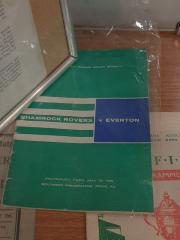 Programme, Shamrock Rovers v Everton, 1 May 1961