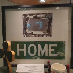 Home dressing room sign, Milltown