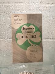 Programme, Shamrock Rovers v OGC Nice, European Cup, 23 September 1959