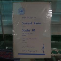 Programme, Shamrock Rovers v Schalke 04, Cup Winners' Cup, 17 September 1969