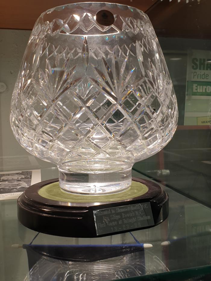 Glass trophy, Shamrock Rovers v Sligo Rovers, Tallaght Stadium, 13 March 2009