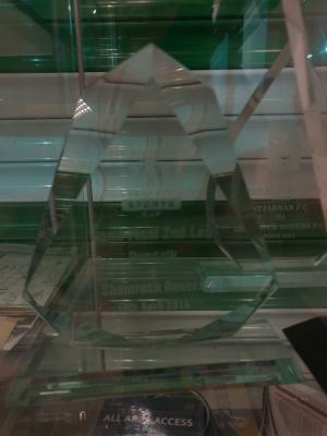 Glass trophy, Dundalk v Shamrock Rovers, Setanta Sports Cup semi-final second leg, 15 April 2014