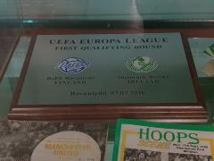 Plaque, RoPS v Shamrock Rovers, Europa League first qualifying round, Rovaniemi, 7 July 2016