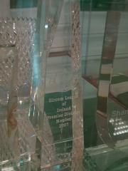 Glass trophy, eircom League of Ireland Premier Division member, 2007