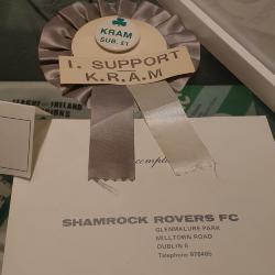 Badge, "I Support KRAM"