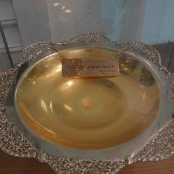 Silver dish, FK Partizan v Shamrock Rovers, Europa League play-off, 2011