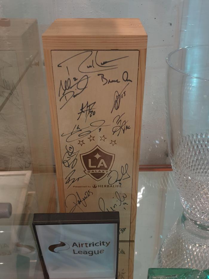 Signed LA Galaxy case