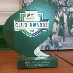 Trophy, Airtricity League Club Awards 2019, Best Community Initiative