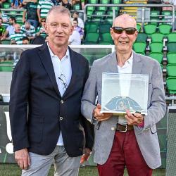 Pat Courtney with his Heritage Trust cap, 29 June 2026