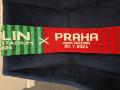 Shamrock Rovers v Sparta Praha half-and-half scarf, 2024
