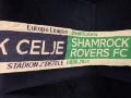 NK Celje v Shamrock Rovers half-and-half scarf, 8 August 2024